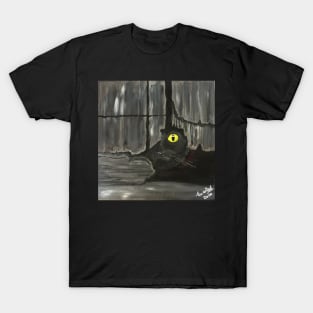 Black cat T-Shirt